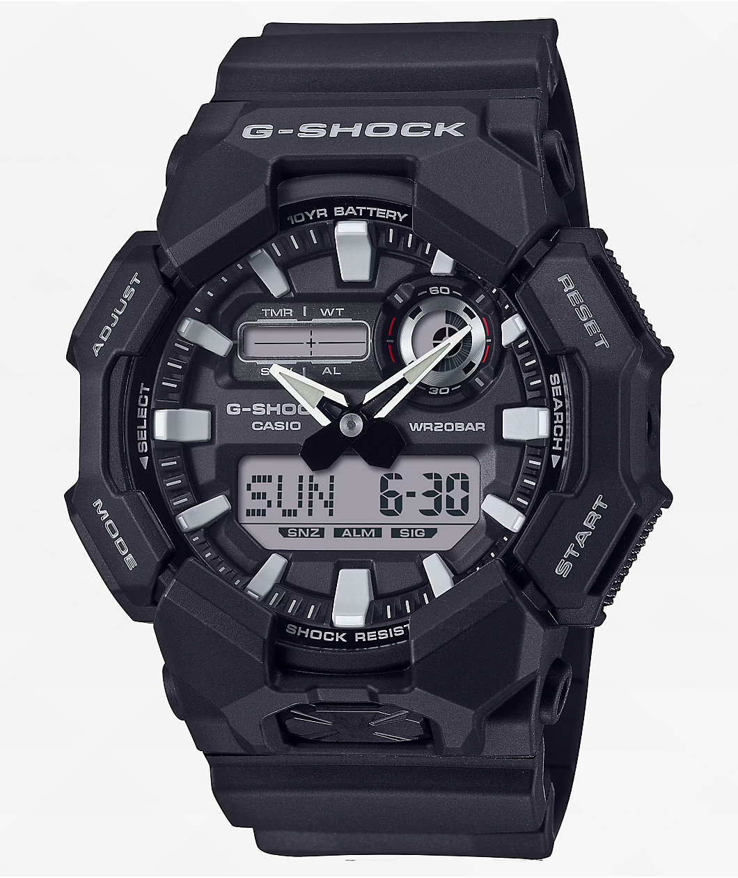 G shock analog different than digital hotsell