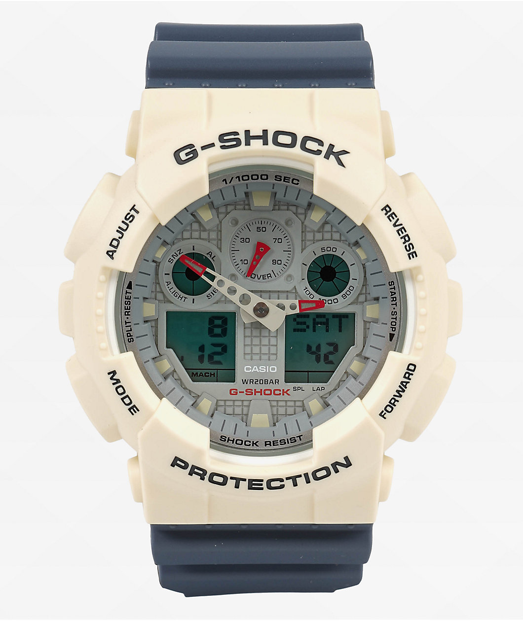 G-Shock GA100PC-7A2CR Red, White & Blue Watch