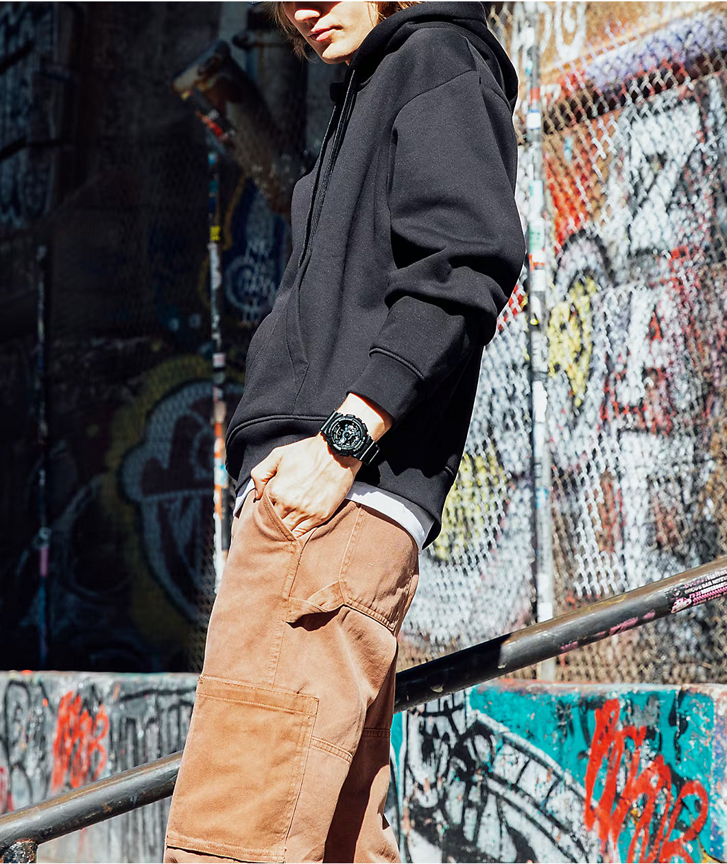 G-Shock GA110-1B Black Digital Watch