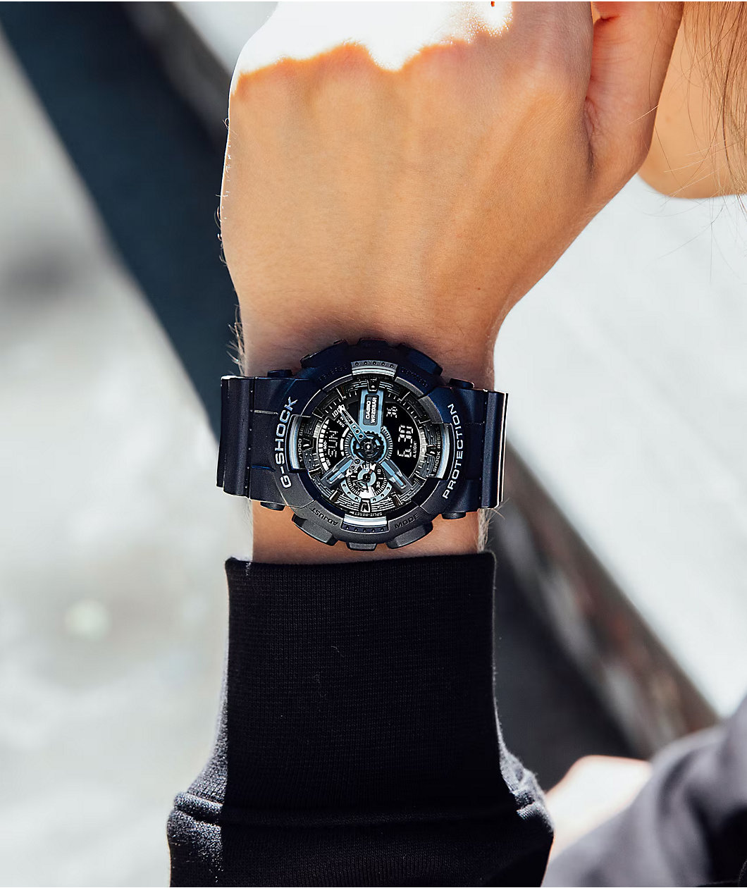 G-Shock GA110-1B Black Digital Watch