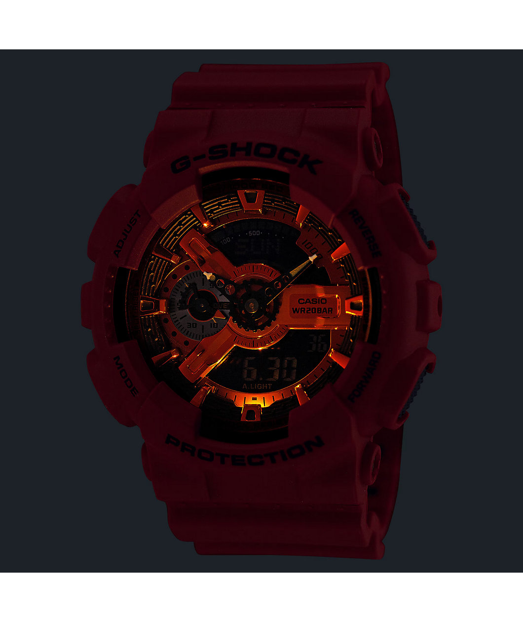 G-Shock GA110RRB-4A Red Analog & Digital Watch