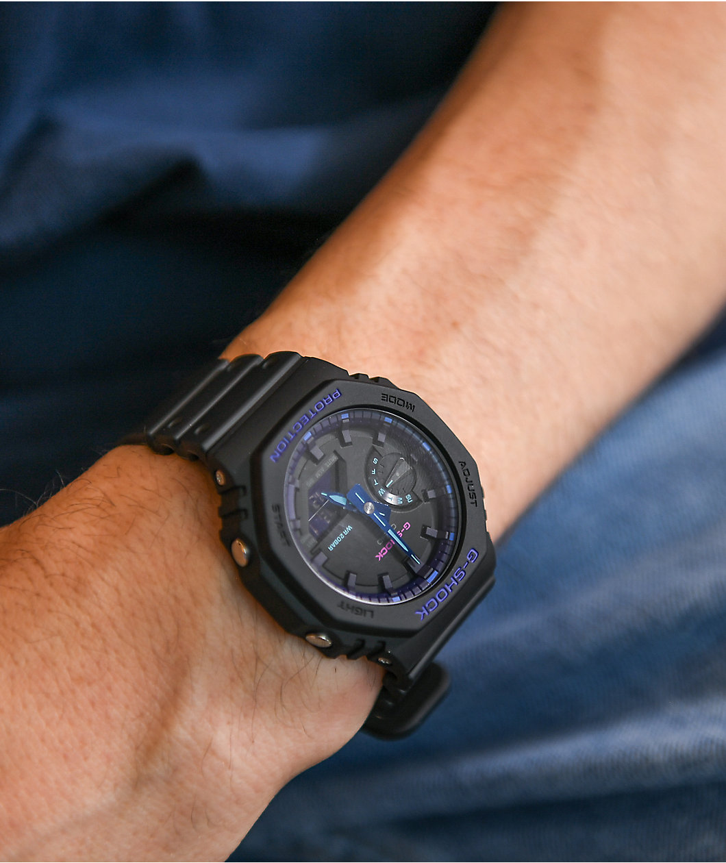 G-Shock GA2100 Virtual World Black Watch
