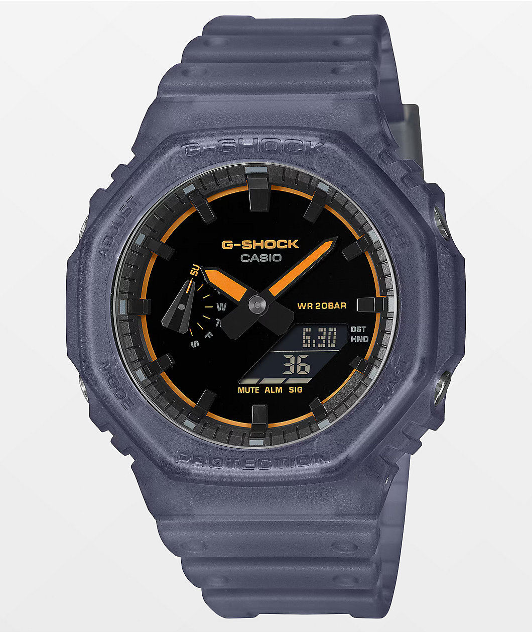 G-Shock GA2100K-2ACR Blue Smoke Analog & Digital Watch