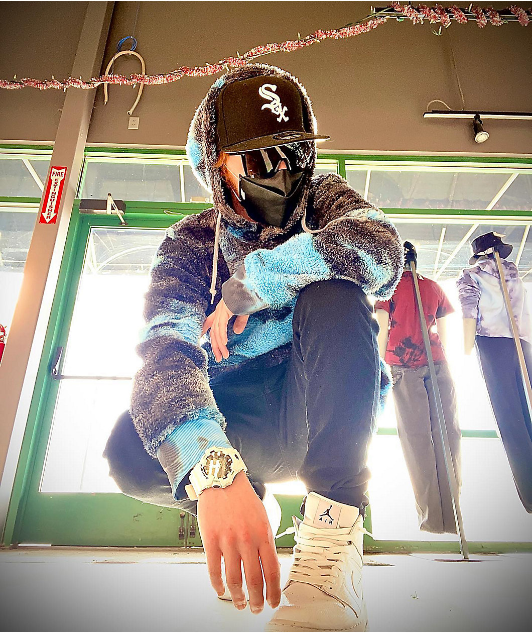 G-Shock GA700-7A White & Black Analog & Digital Watch