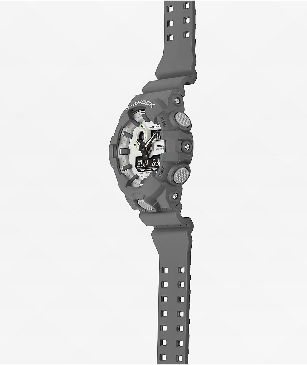 G-Shock GA700HD-8A Grey & Glow In The Dark Analog Watch