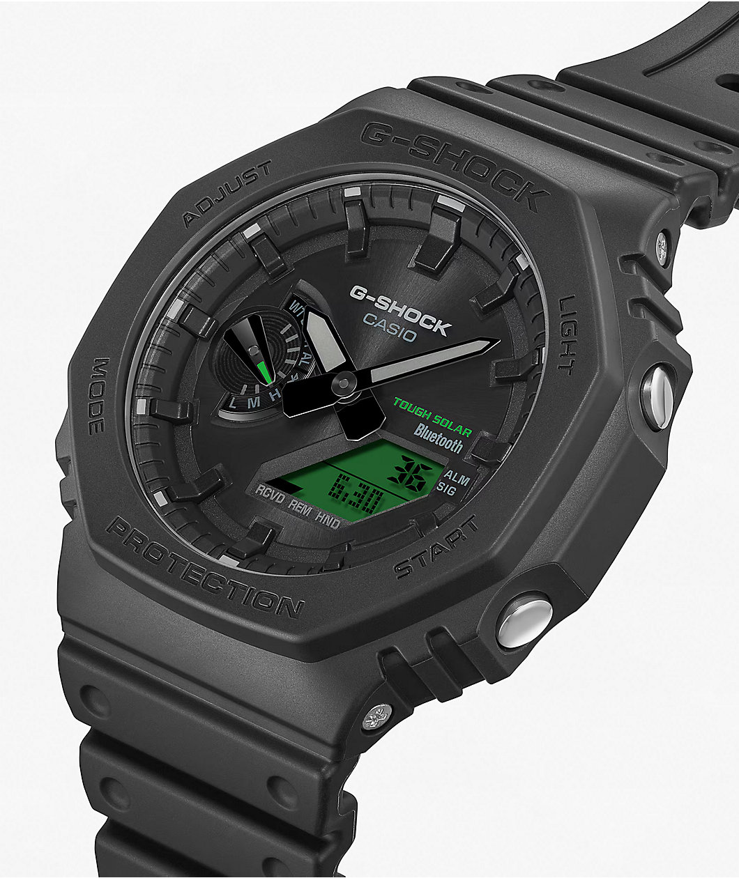 G-Shock GAB2100BEG-1A Black & Electro Green Analog & Digital Watch