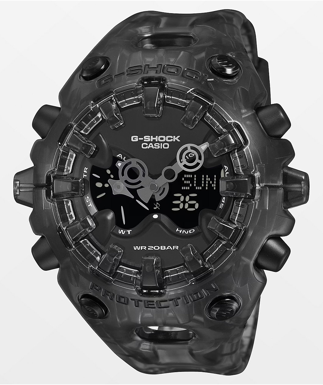 G-Shock GAV01SKE-8A Crystal Black Analog & Digital Watch