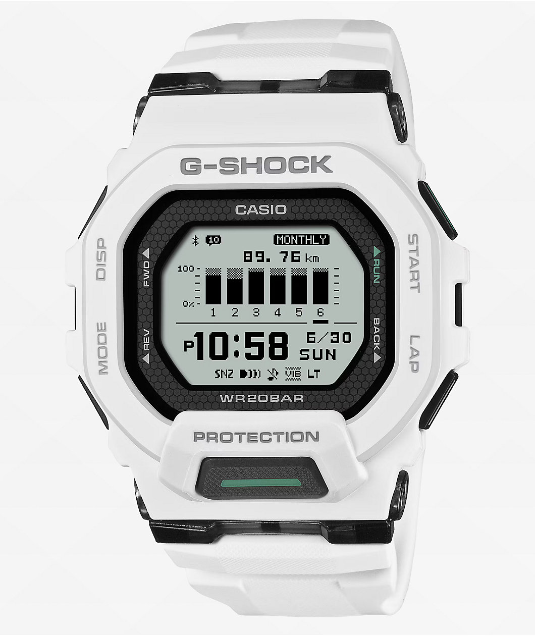 G-Shock GBD200-7 White Digital Watch