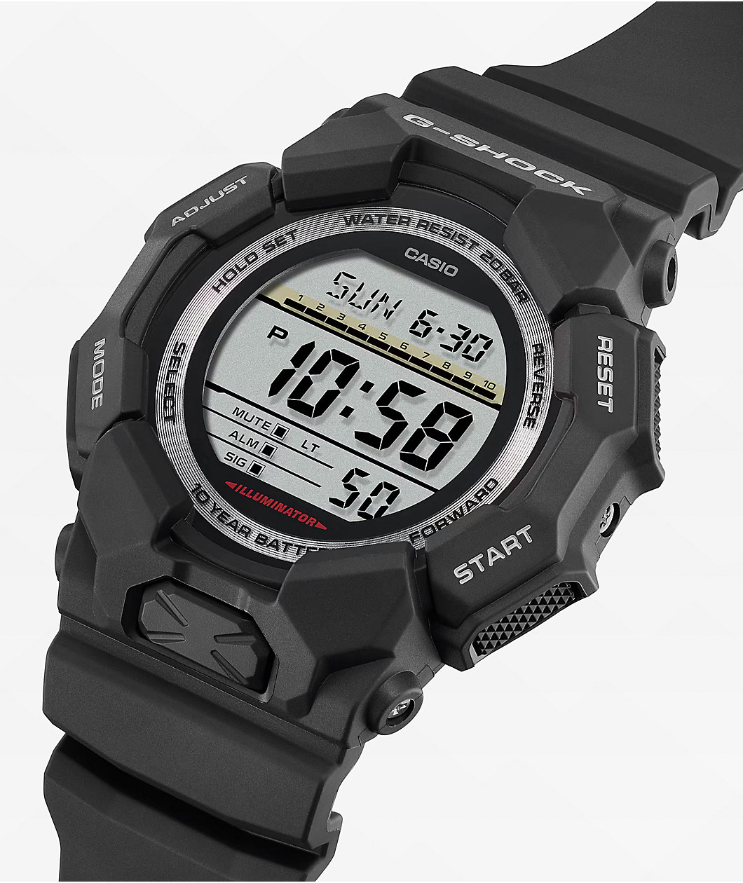 G-Shock GD010-1 Black Digital Watch