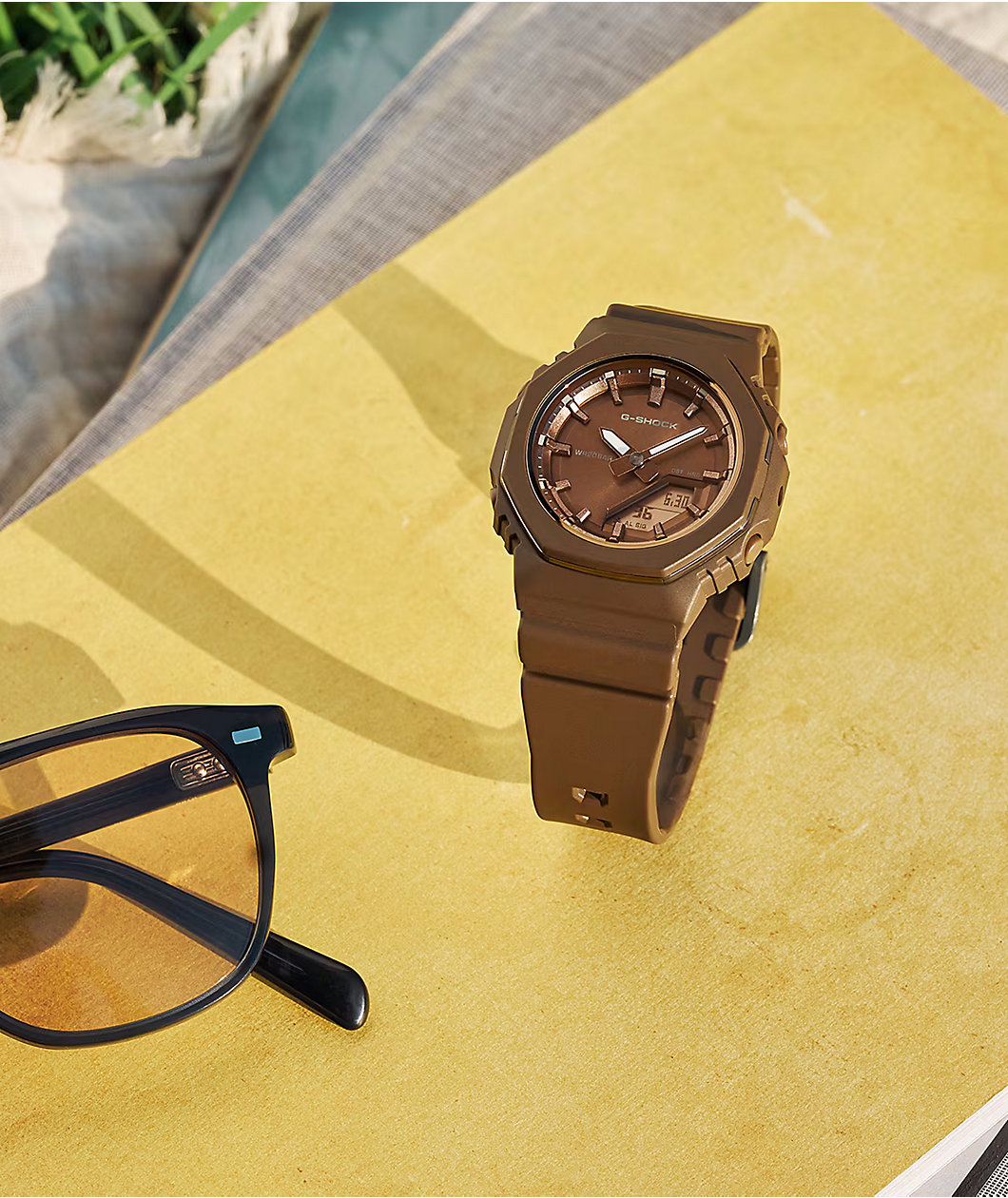 G-Shock GMA-P2110B-5A Brown Analog & Digital Watch