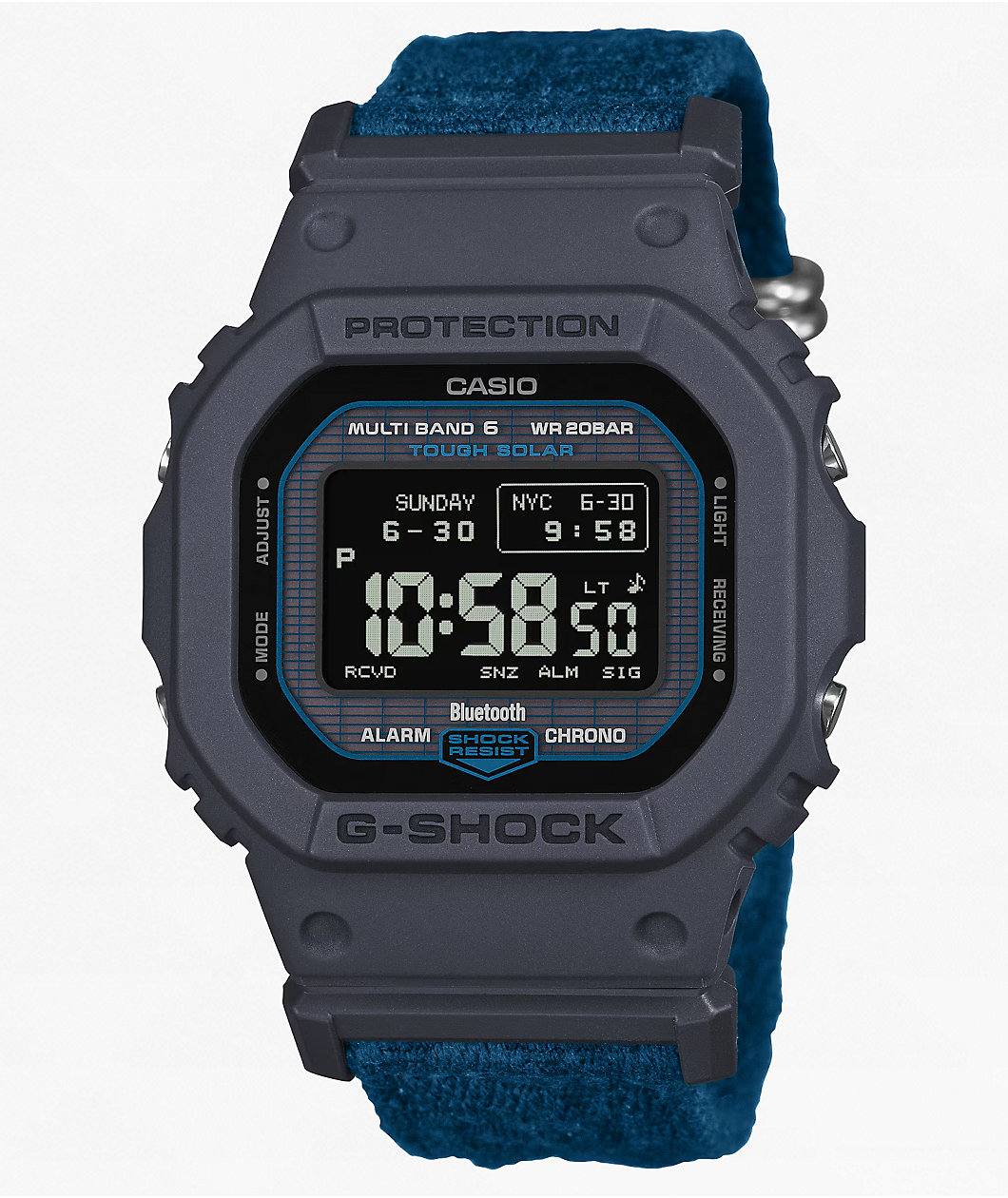 G-Shock GWBX5600CBG-2 Square Blue Digital Watch
