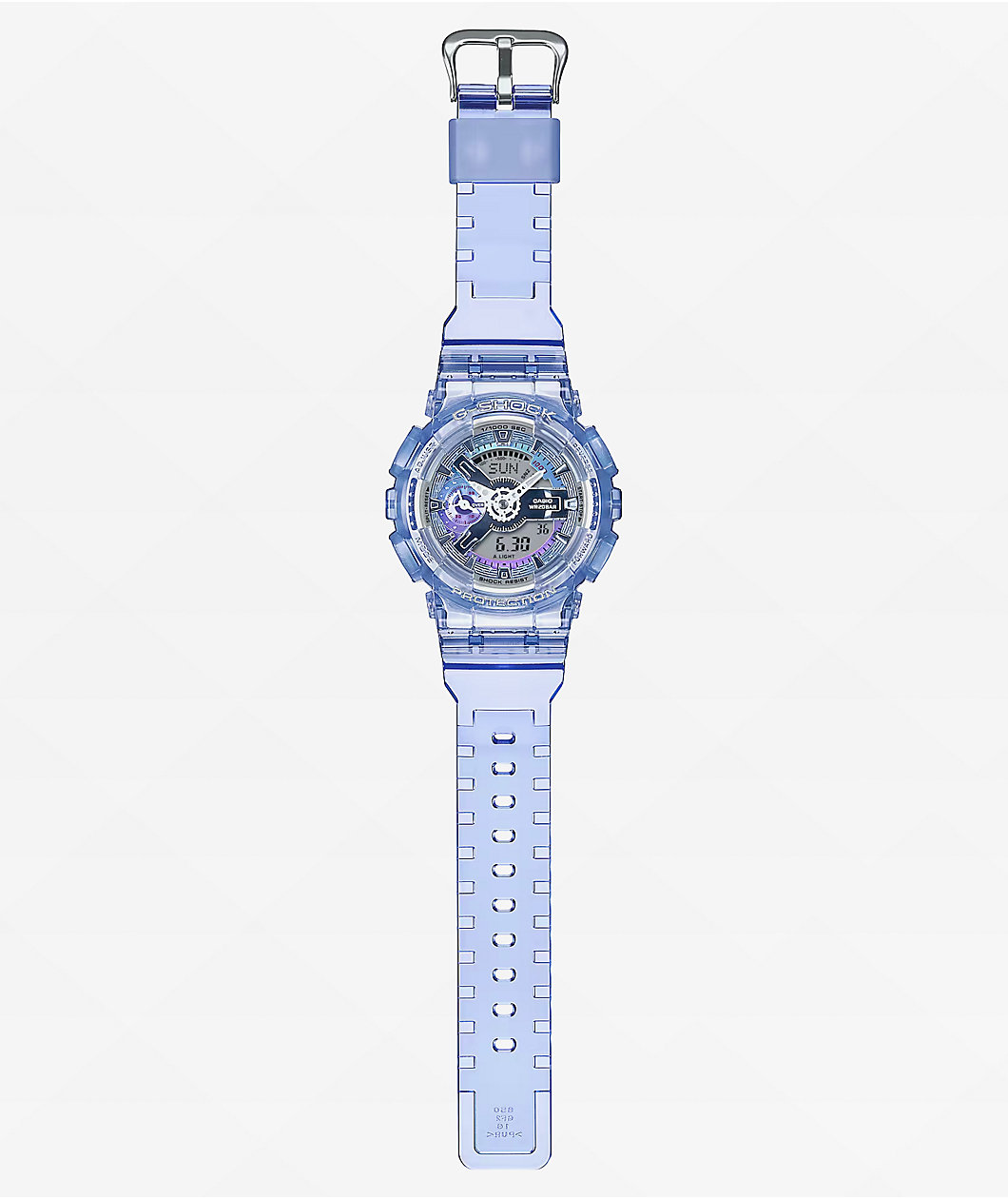 G-Shock MAS110VW-6A Transparent & Blue Analog Watch