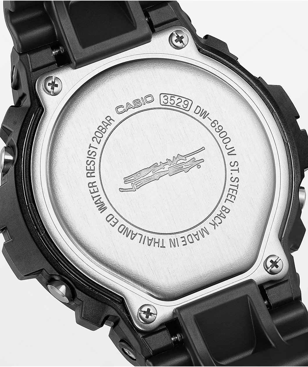 G-Shock x Joshua Vides DDW6900JV-1 Black & White Digital Watch