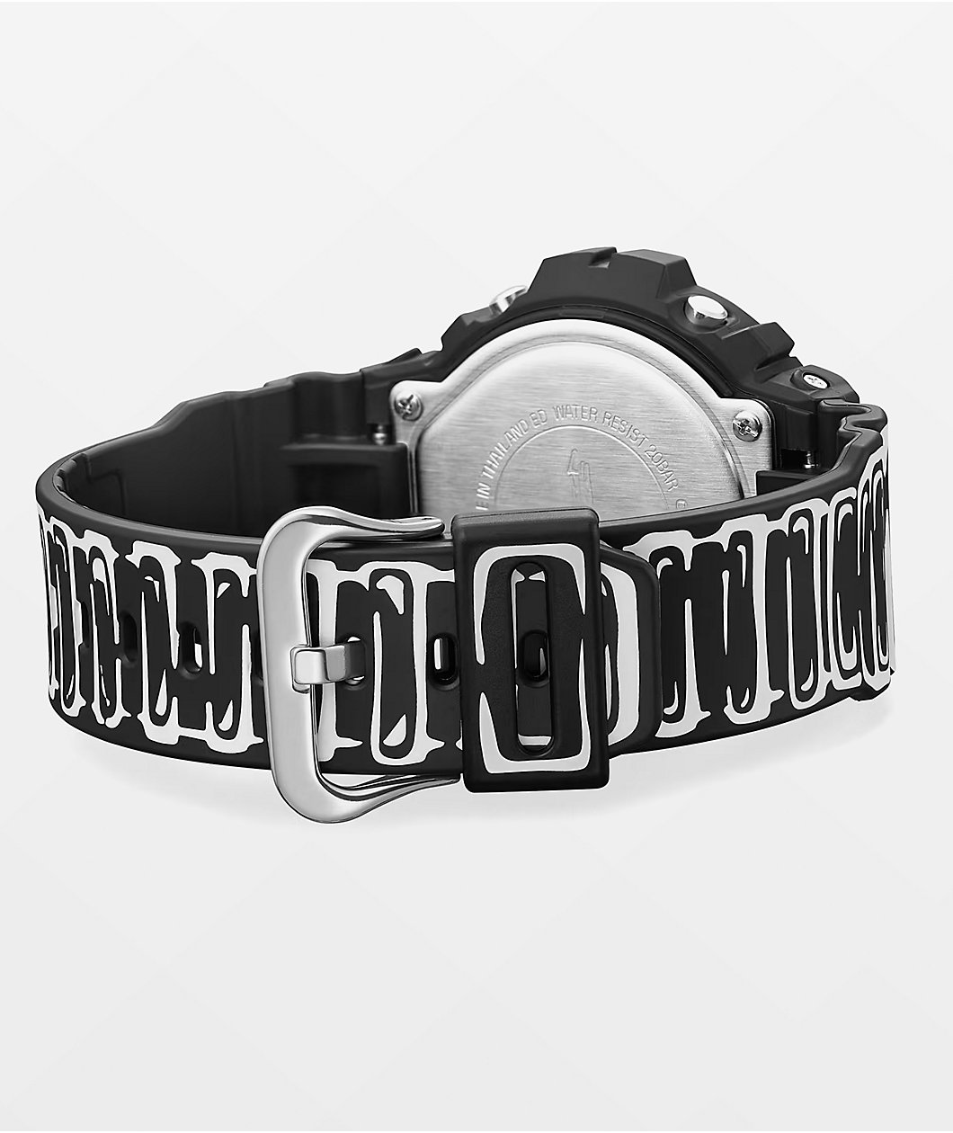 G-Shock x Joshua Vides DDW6900JV-1 Black & White Digital Watch