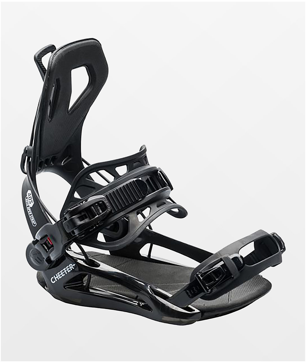 GNU Cheeter Black Snowboard Bindings