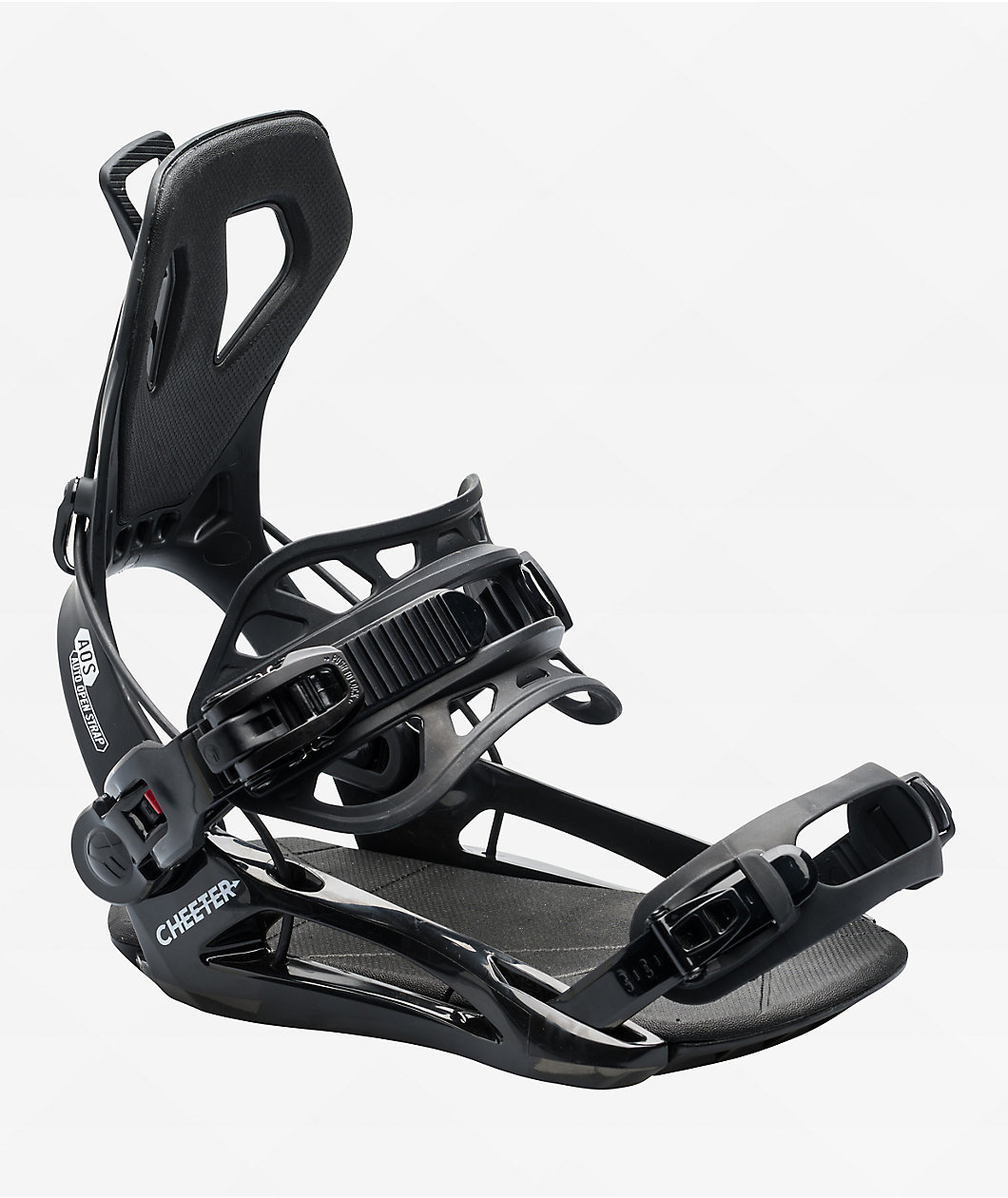 GNU Cheeter Black Snowboard Bindings 2026