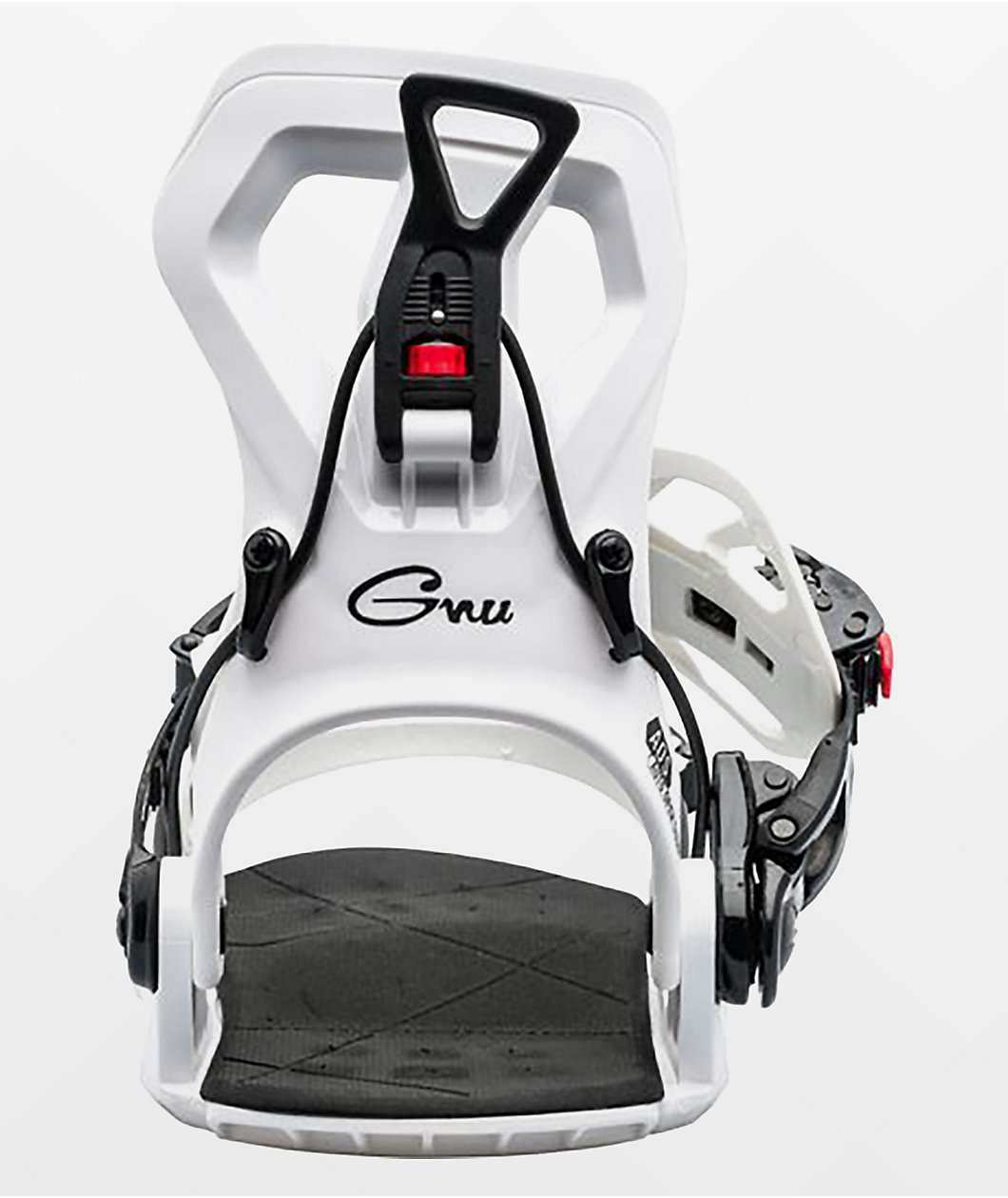 GNU Cheeter White Snowboard Bindings
