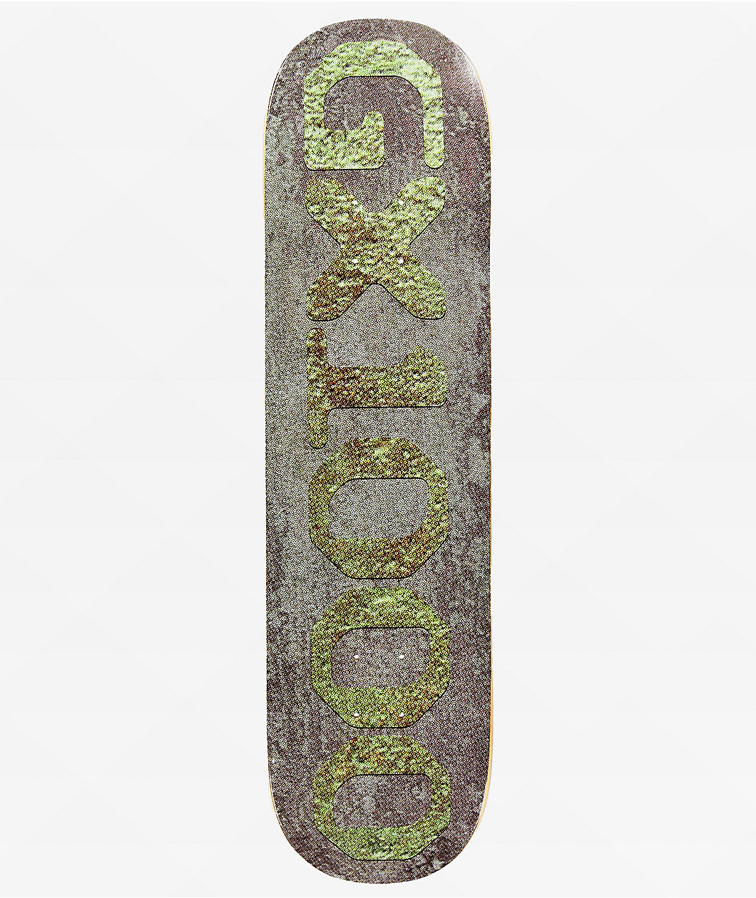 GX1000 Green Logo 8.25" Skateboard Deck