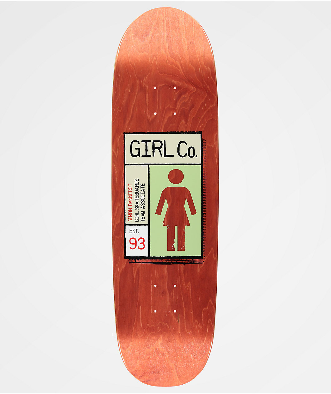 Girl Bannerot Gridbox Loveseat 9.0" Skateboard Deck