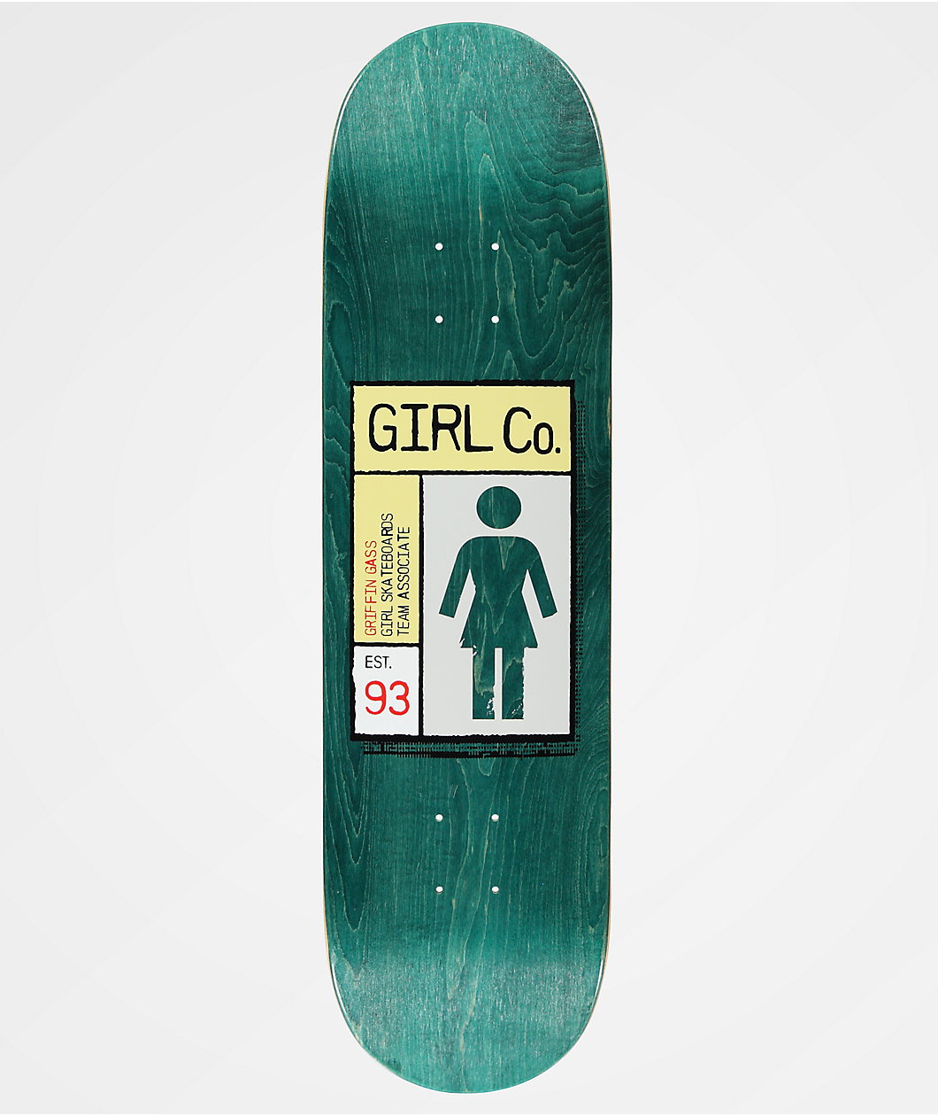 Girl Gass Gridbox 8.5" Skateboard Deck