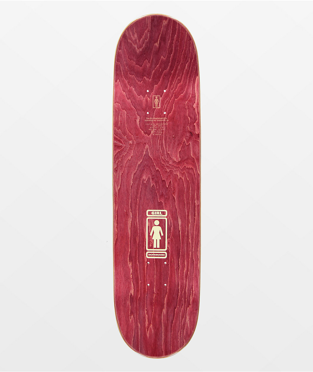 Girl Geering Seductress 8.5" Skateboard Deck
