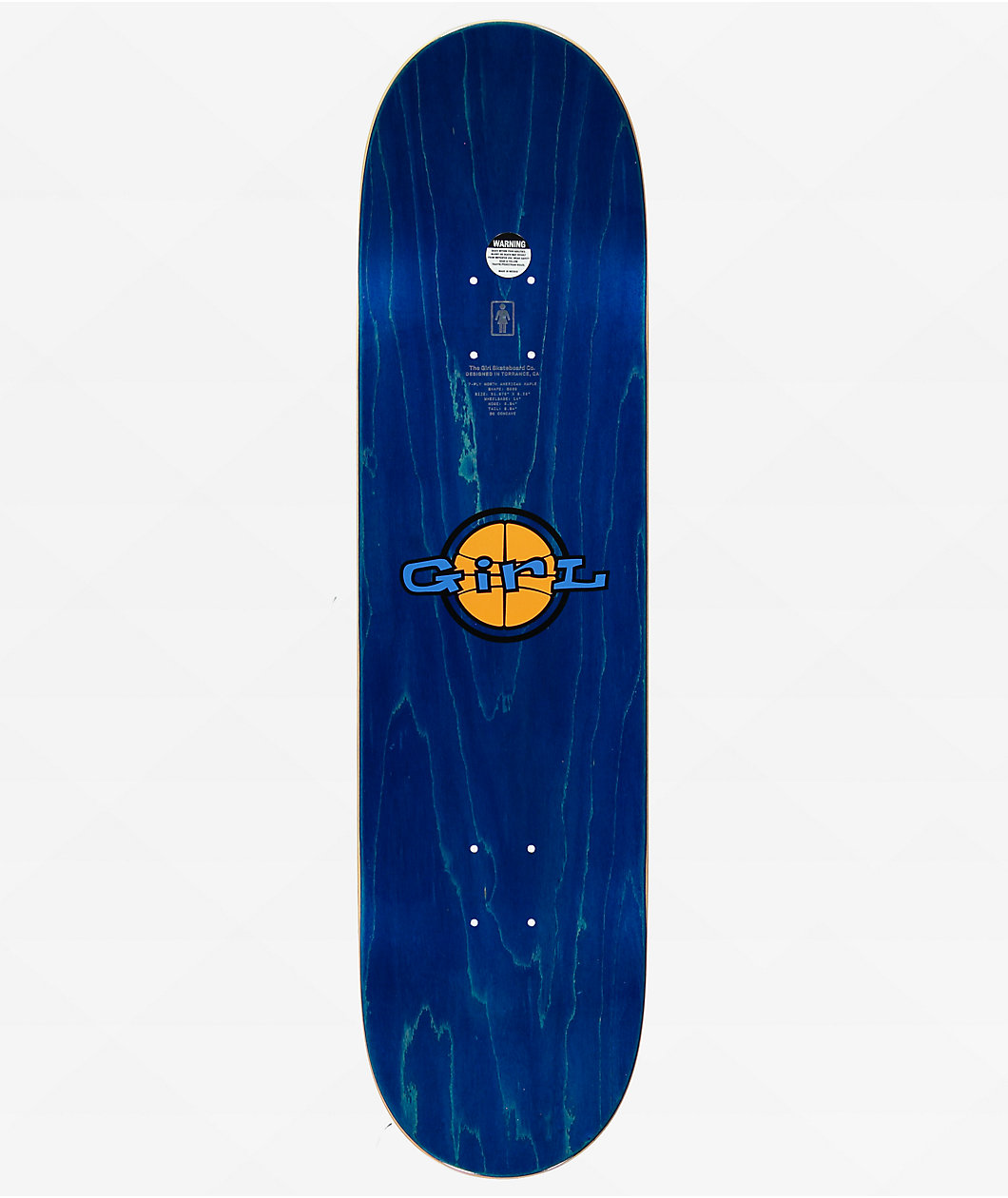 Girl Howard Fullcourt Twin 8.25" Skateboard Deck
