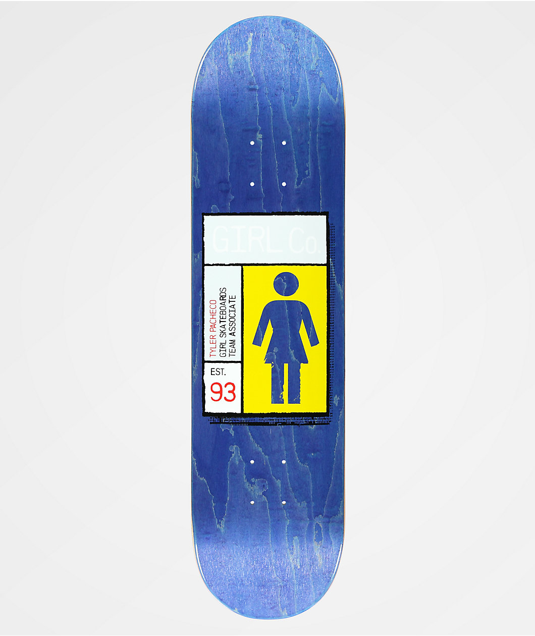 Girl Pacheco Gridbox 8.0" Skateboard Deck