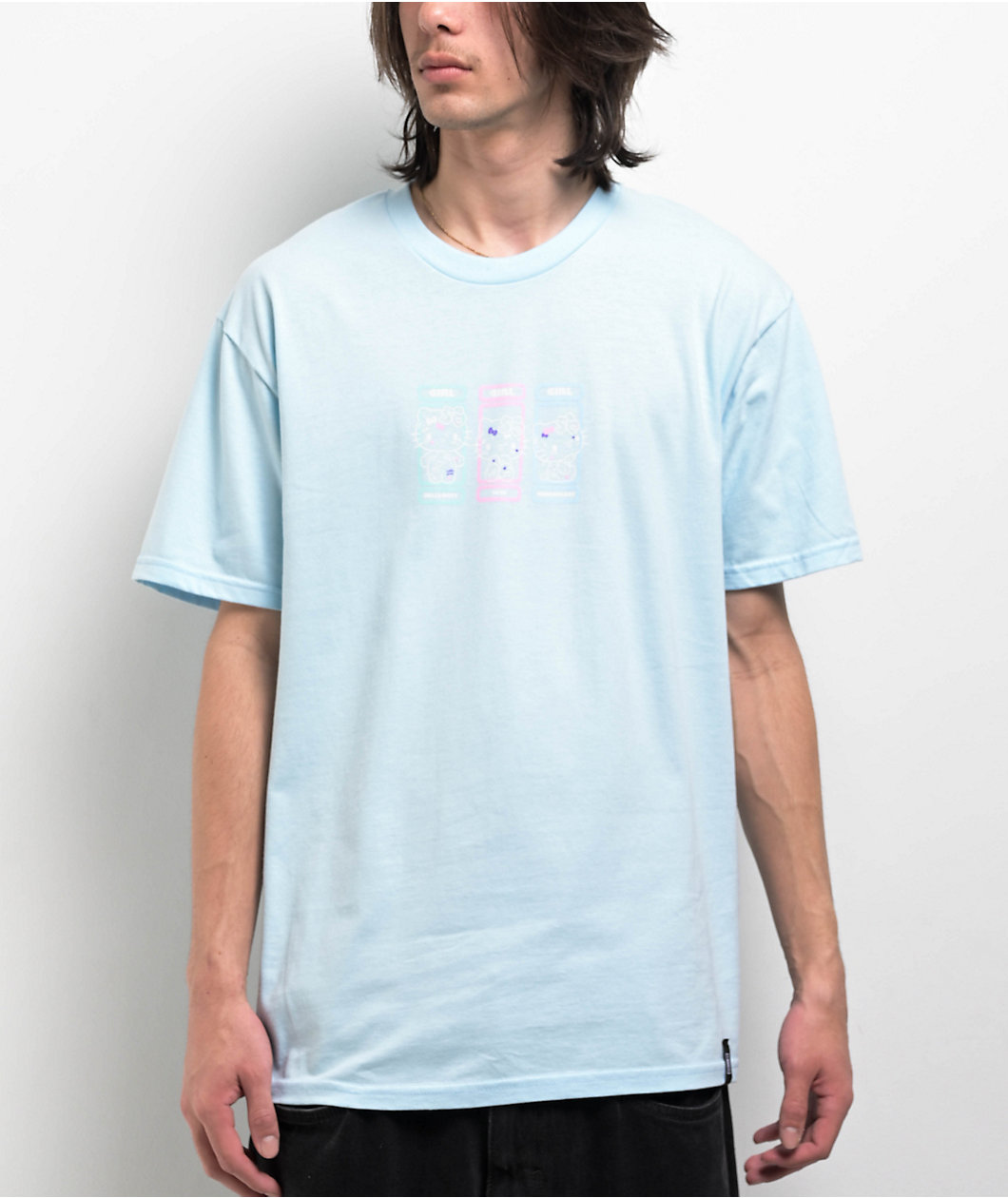 Girl x Hello Kitty 50th Anniversary Squad Blue T-Shirt