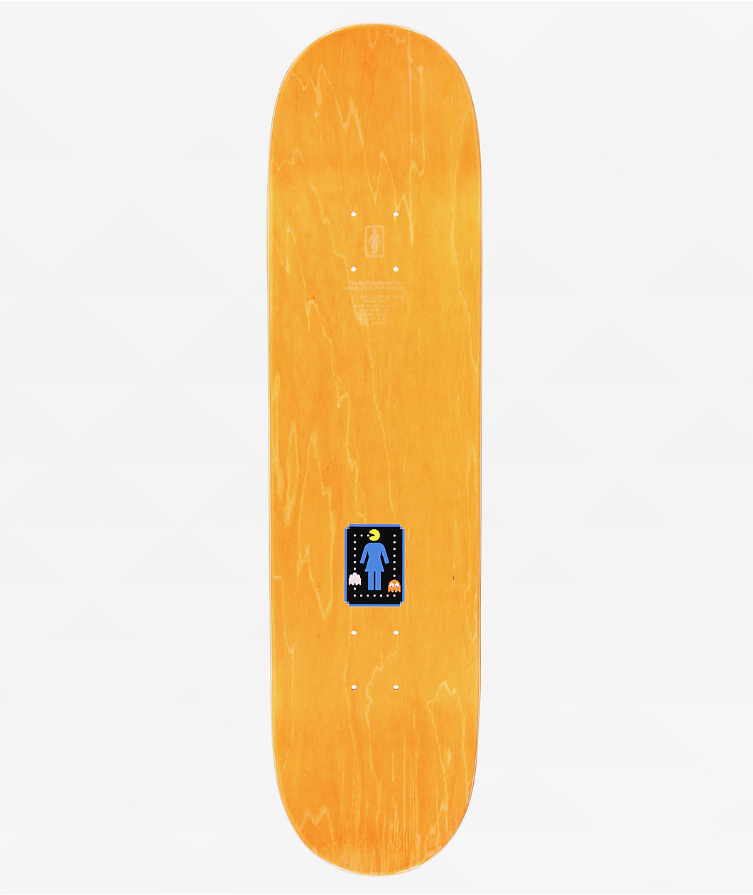 Girl x Pac-Man Bennett 8.25" Skateboard Deck