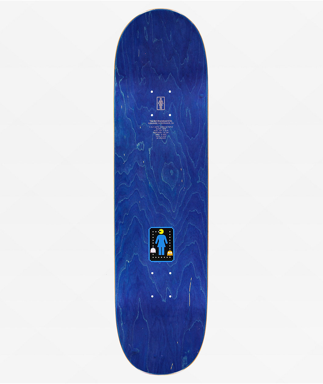 Girl x Pac-Man Geering 8.5" Skateboard Deck