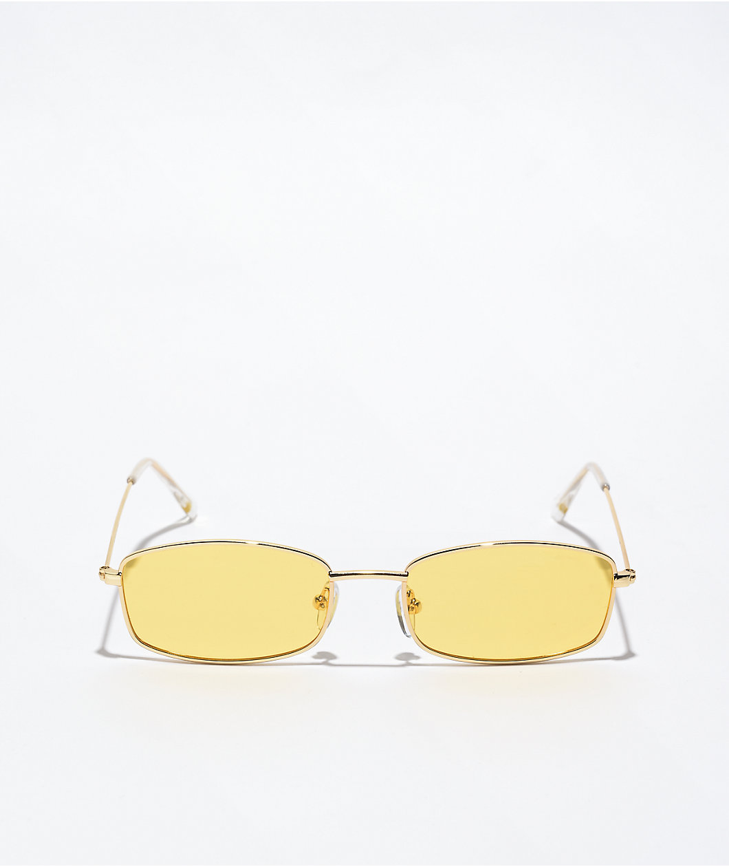 Glassy Rae Gold & Yellow Polarized Sunglasses
