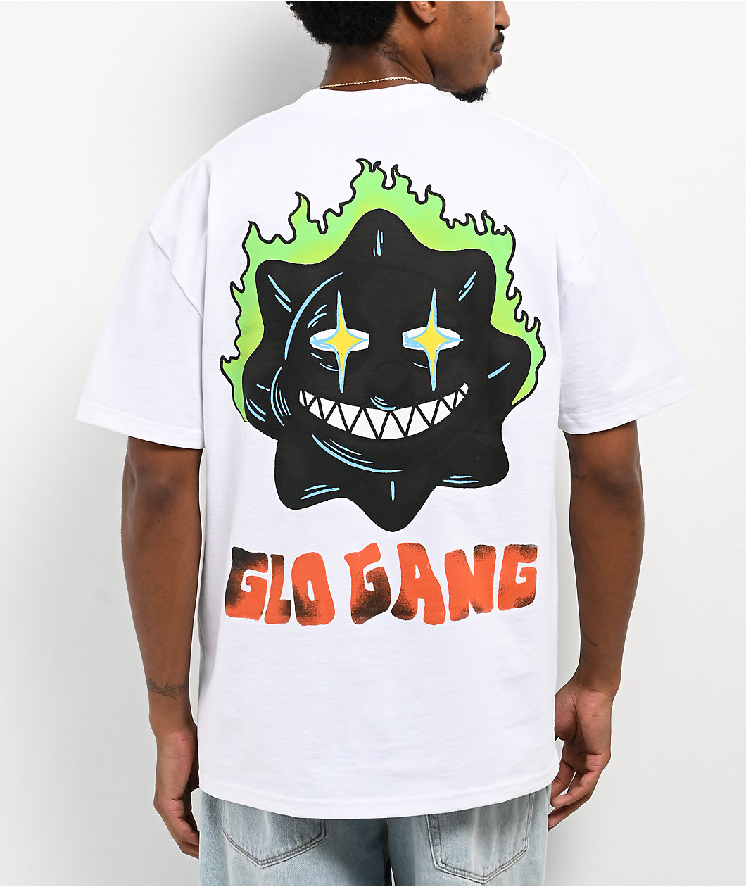 Glo Gang Night Sun White T-Shirt