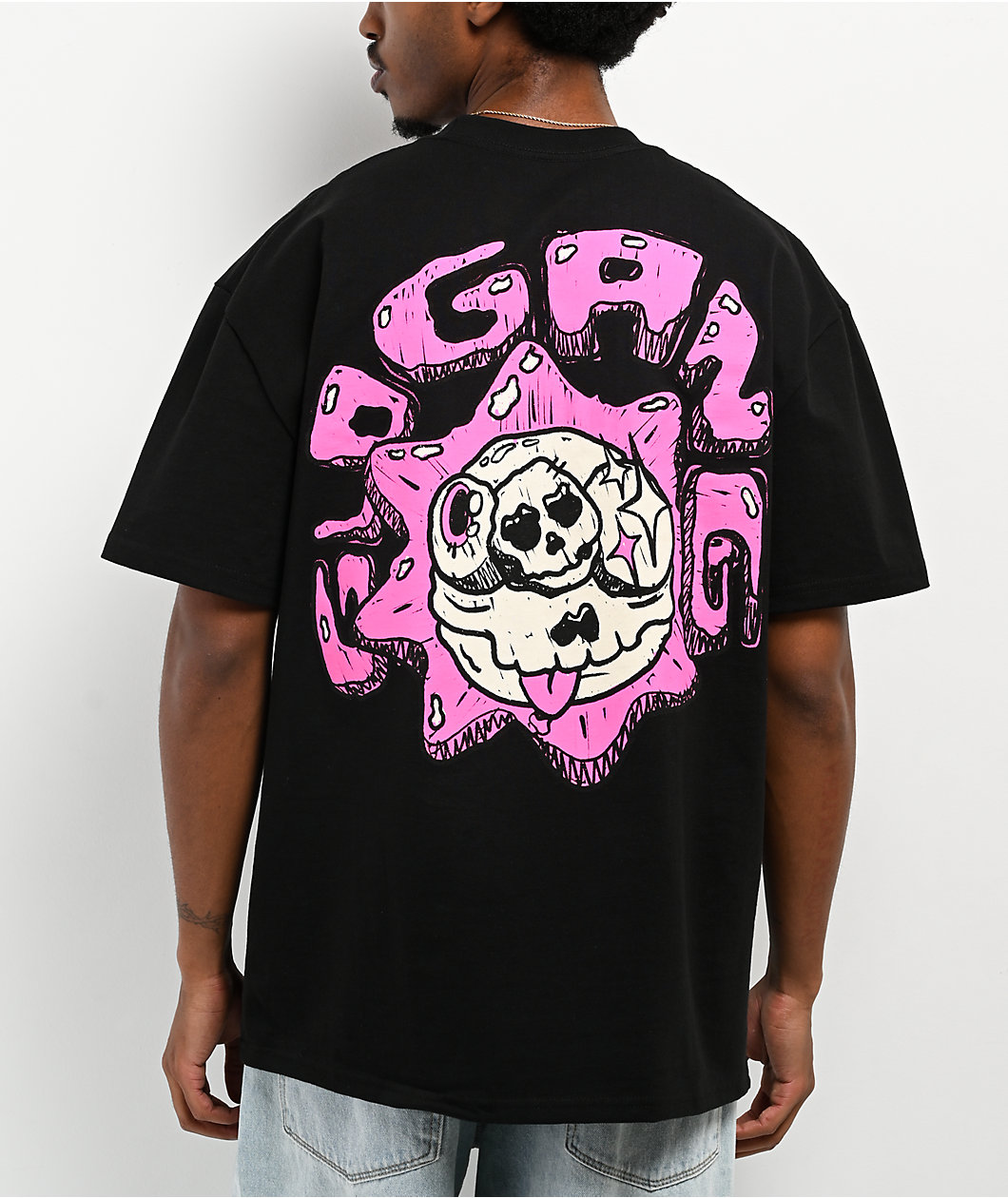Glo Gang Silly Skull Black T-Shirt