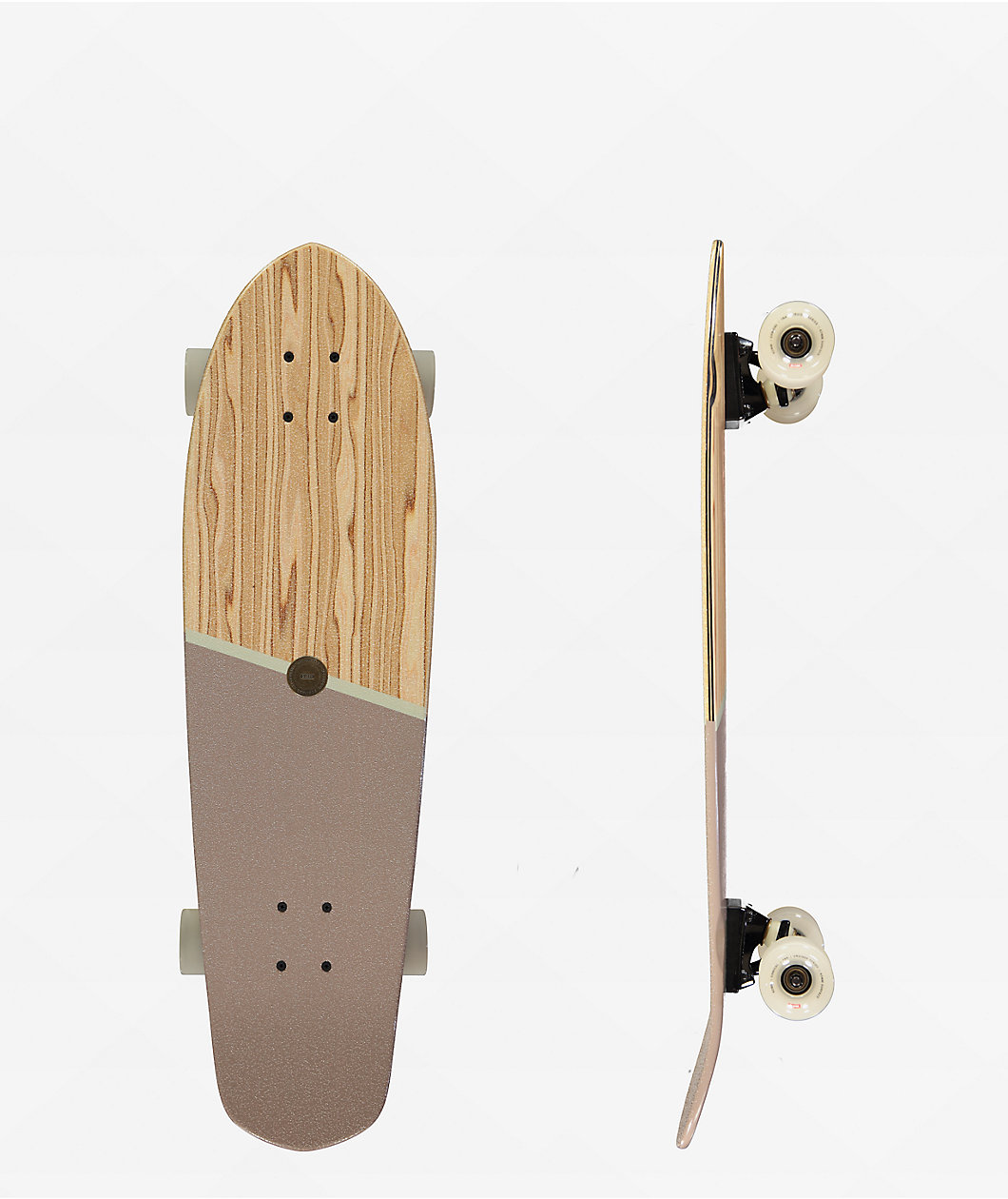 Globe Big Blazer Olivewood Stone 32" Cruiser Skateboard Complete