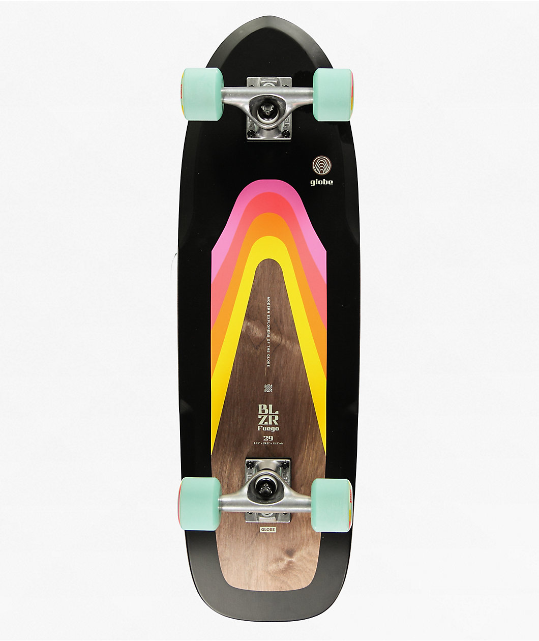 Globe Blazer Fuego 29" Cruiser Skateboard Complete