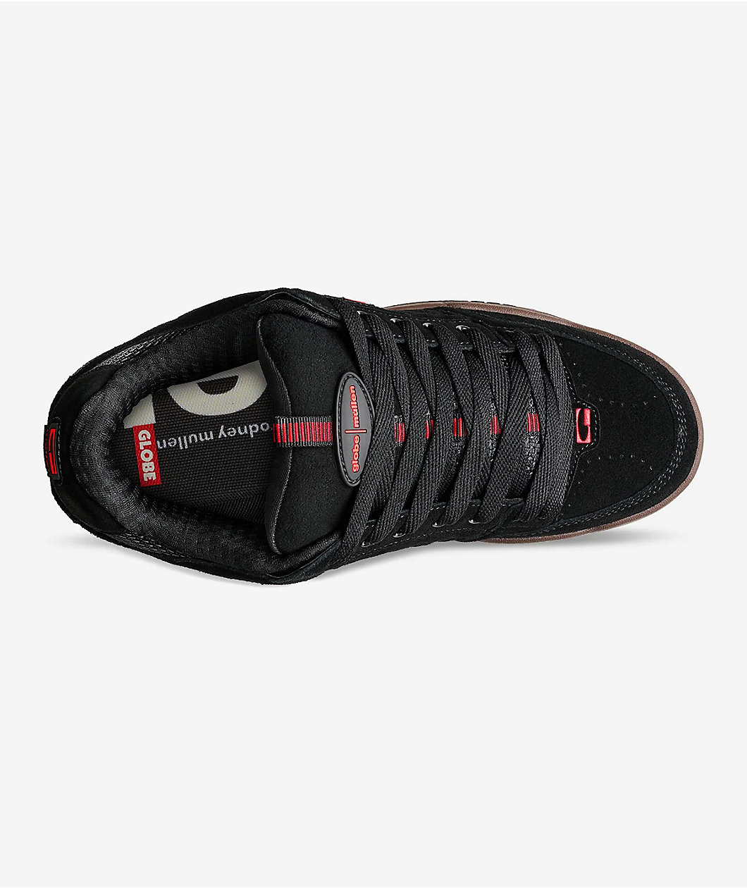 Globe Mullen Tilt Prime Black & Gum Skate Shoes