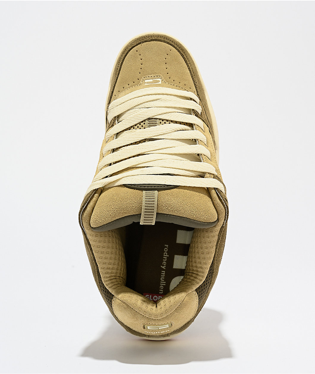 Globe Mullen Tilt Prime Olive & Sand Skate Shoes | Arden Fair