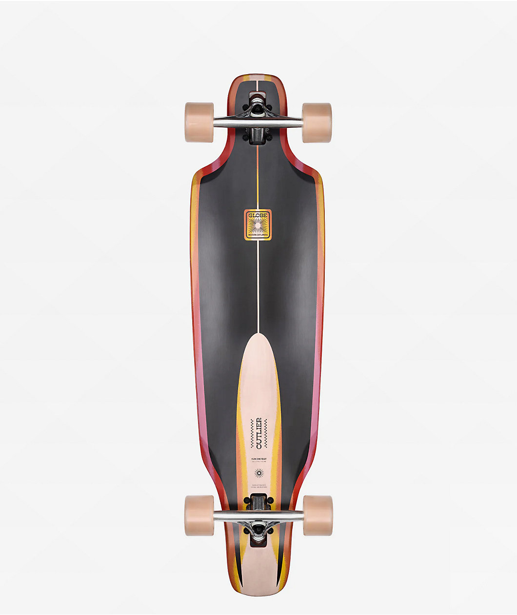 Globe Outlier Scorch 36" Drop Through Longboard Complete