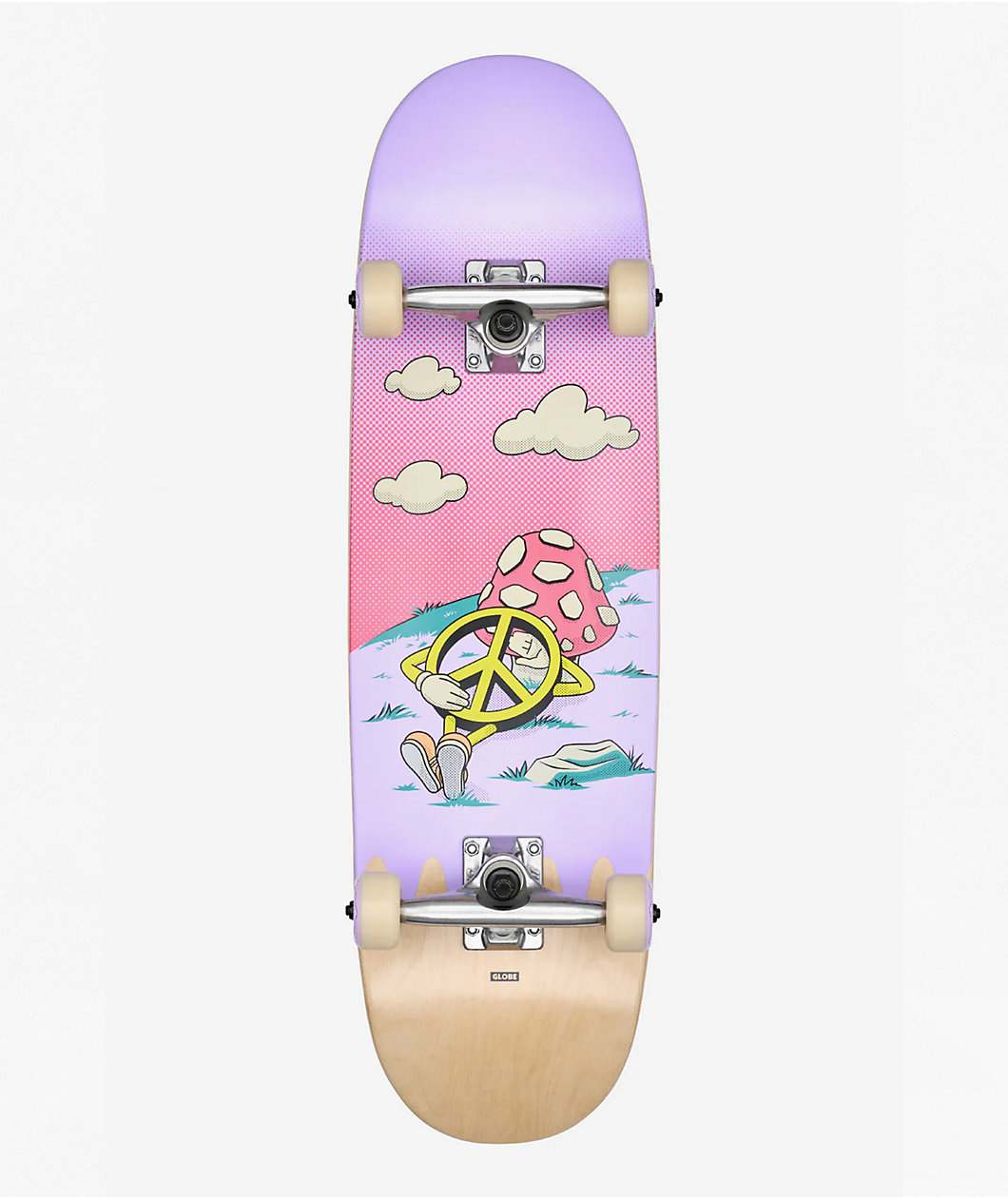 Globe Peace Man 8.25" Skateboard Complete