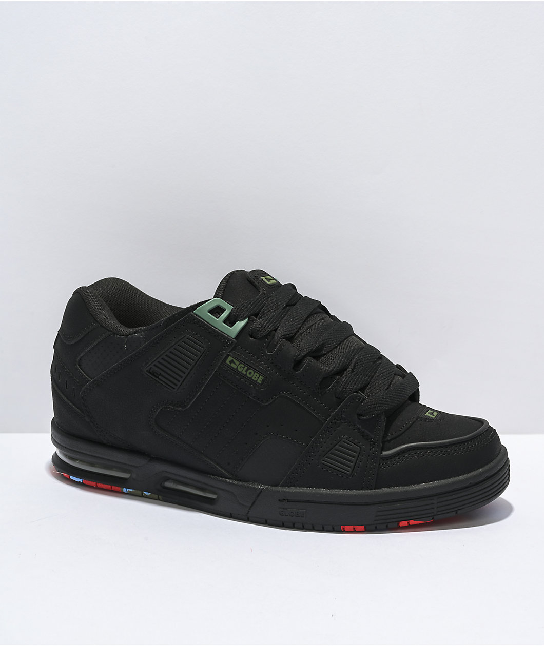 Globe Sabre Black & Upcycle Skate Shoes