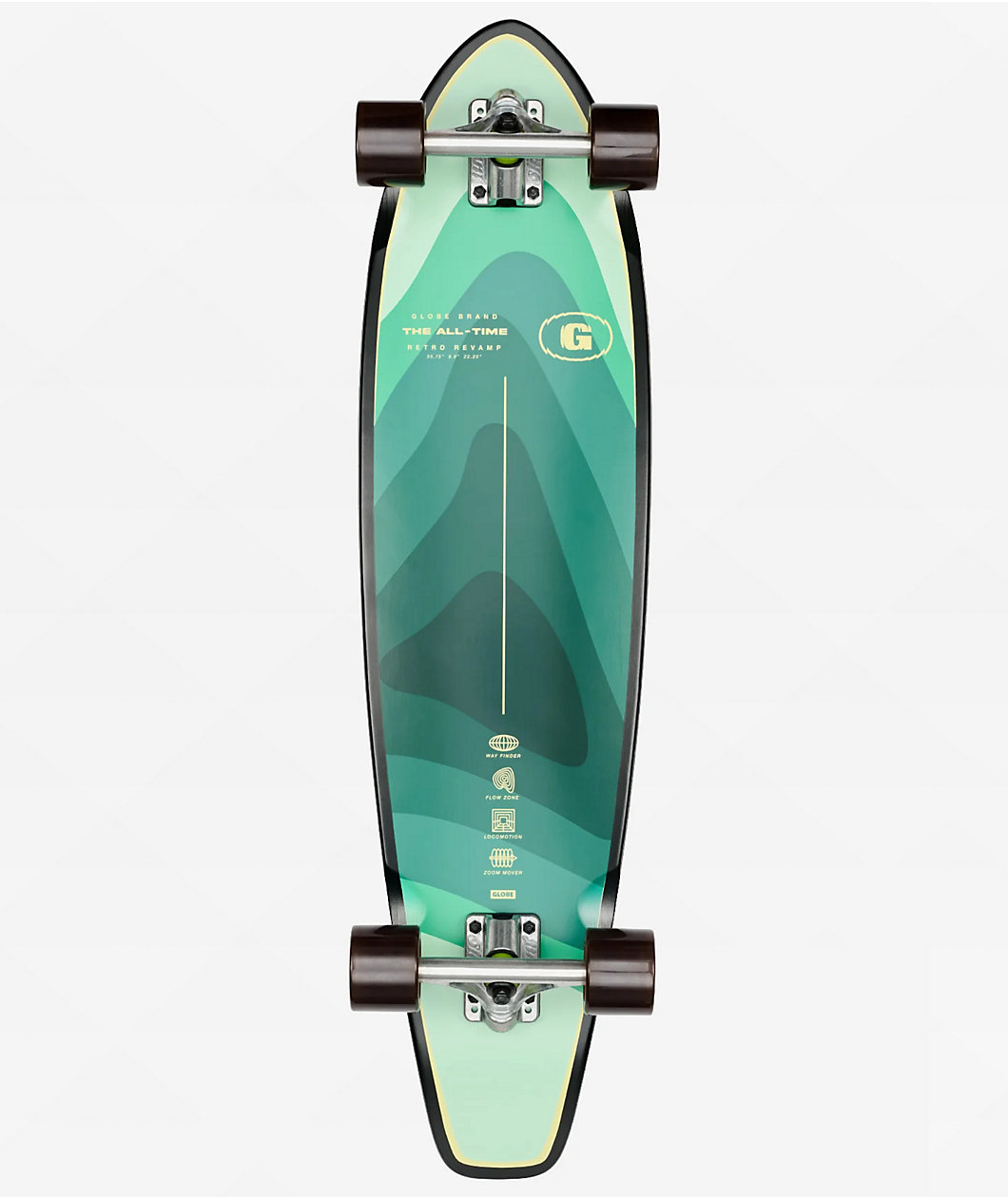 Globe The All Time Seascape 35" Longboard Complete