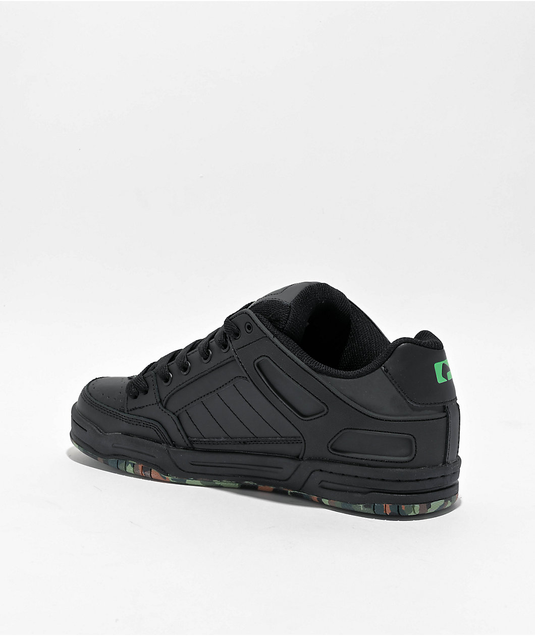 Globe Tilt Black, Green & Mosaic Skate Shoes