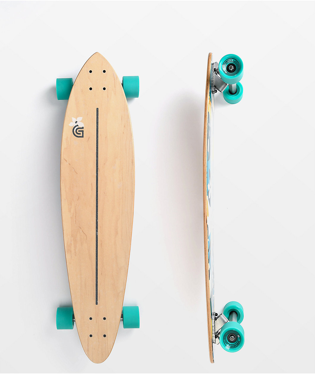 Gold Coast Be The Change 37" Pintail Longboard Complete