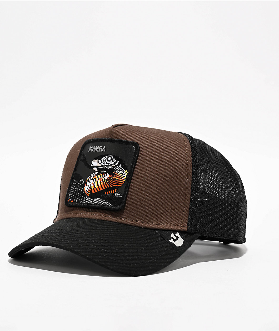 Goorin Bros Mamba Black & Brown Trucker Hat