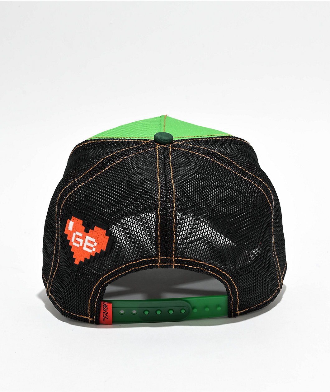 Goorin Bros. 32 In Twenty Black & Green Trucker Hat