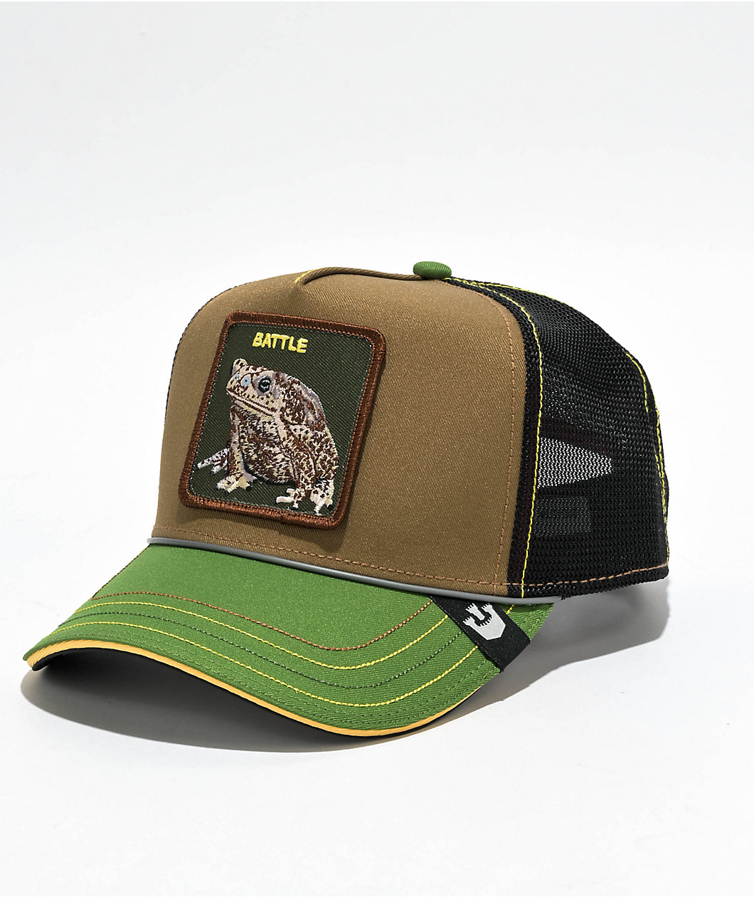 Goorin Bros. Toad Green & Brown Trucker Hat