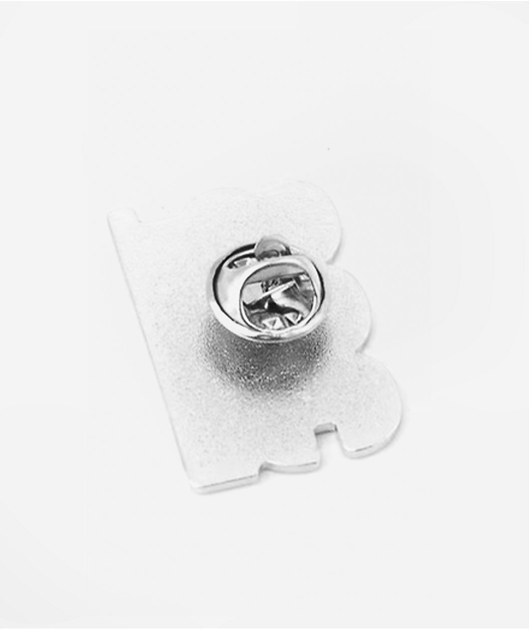 HALF EVIL Logo Silver Pin