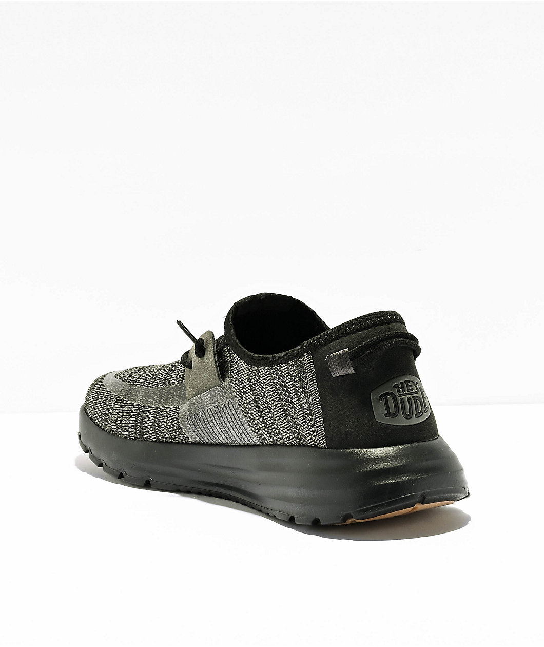 HEYDUDE Sirocco Black Night Shoes 