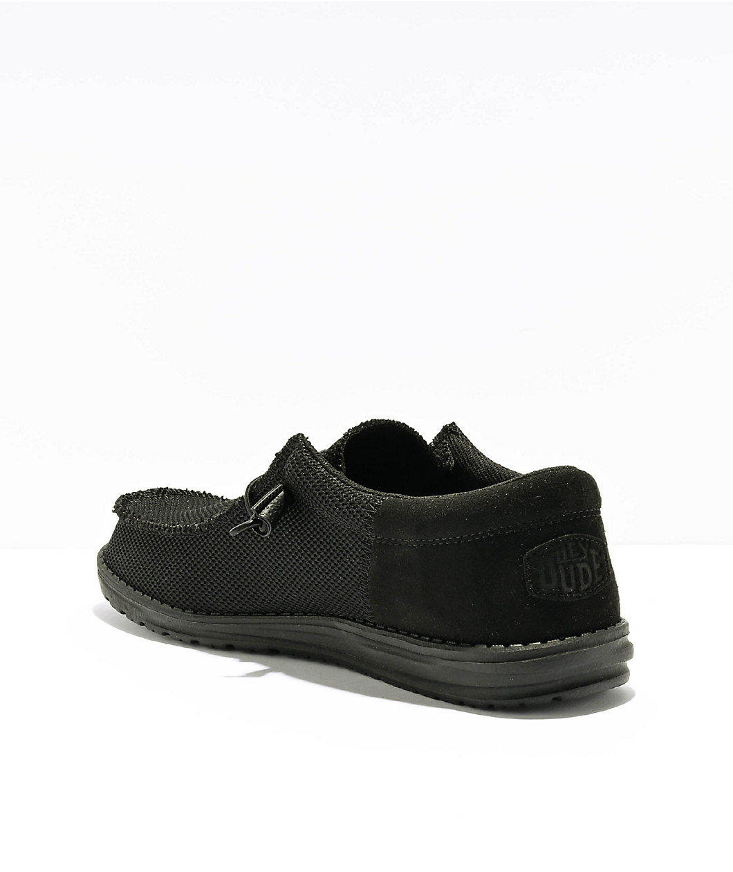 HEYDUDE Wally Funk Mono Black Shoes