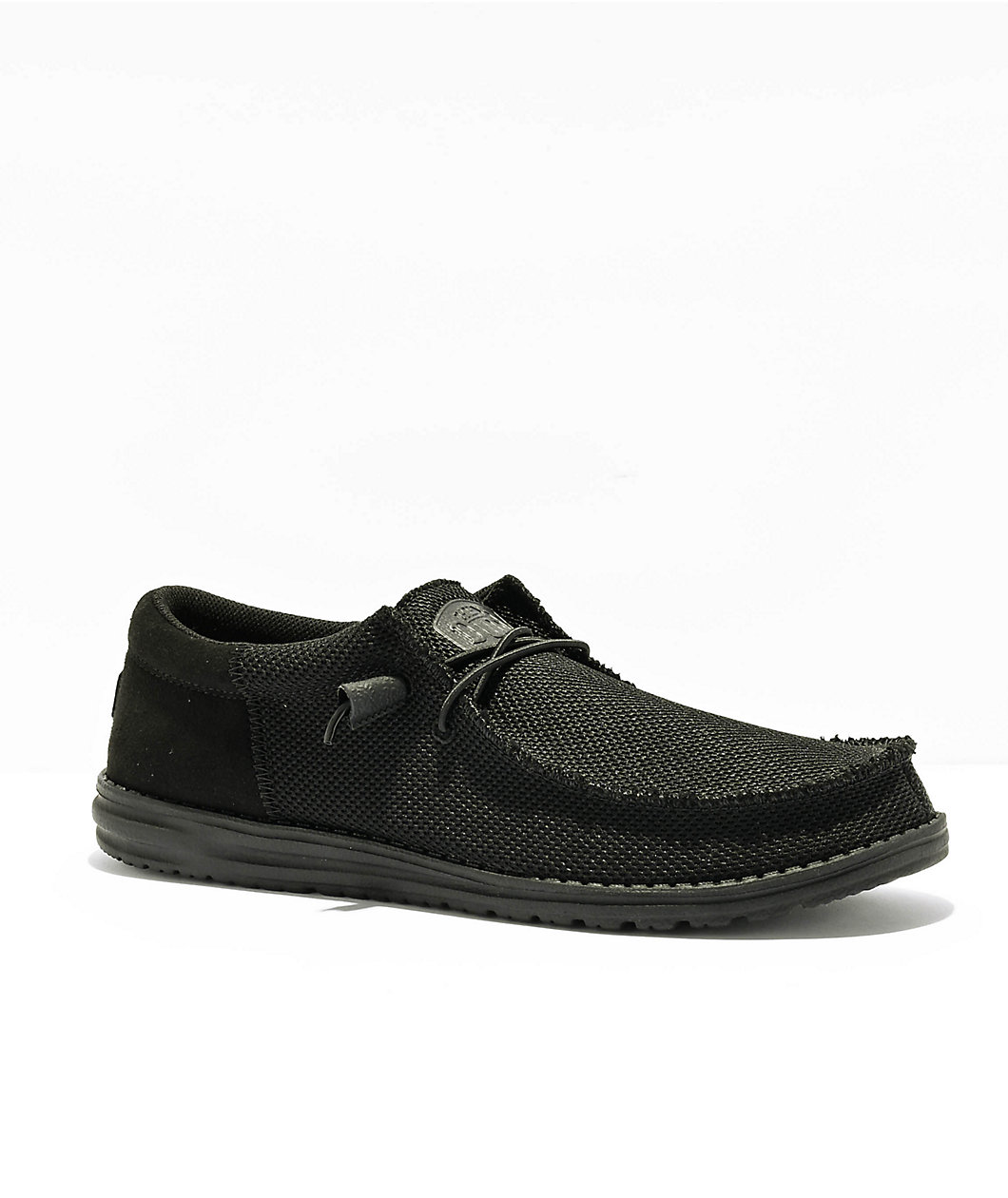 HEYDUDE Wally Funk Mono Black Shoes